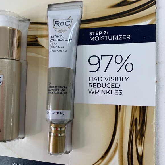 RoC Retinol Correxion Deep Wrinkle Serum & Night Cream Set - Picture 4 of 8